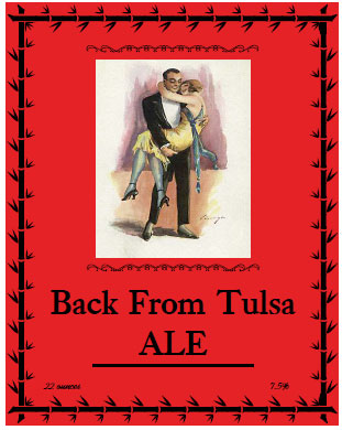 ale beer label