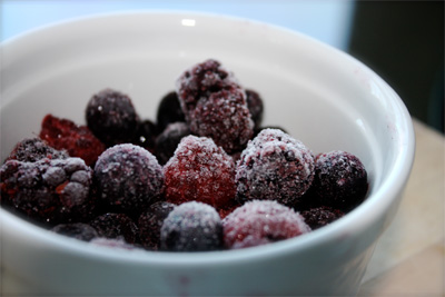 frozen mixed berries